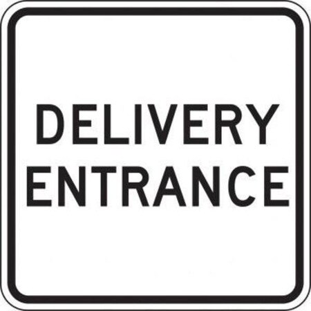 Accuform FACILITY TRAFFIC SIGN 24 in  X 24 in FRR271DP